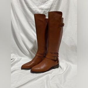 Lucky Brand Knee High Boots LK Paxtreen Whiskey Rhodes Size 6.5